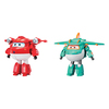 Figurines Super Wings Transforming 12 cm Jett et Dino