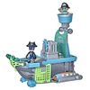 Bateau pirate de l'air et 2 figurines 7cm  - Pyjamasques