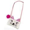Sac à main chat à paillettes