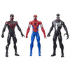 3 figurines 30 cm Titan Hero Series - Marvel Spiderman