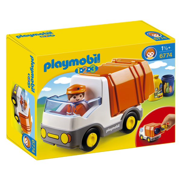 6774 - Camion poubelle - Playmobil 1.2.3