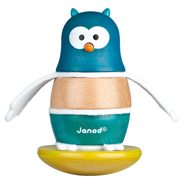 Culbuto Chouette Zigolos En Bois Janod King Jouet Activites D Eveil Janod Jeux D Eveil