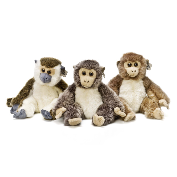 WWF Peluche Bébé singe 23 cm J39 King Jouet, Peluches J39 Poupées