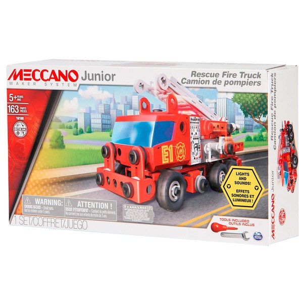 Camion de Pompiers Deluxe Meccano Junior