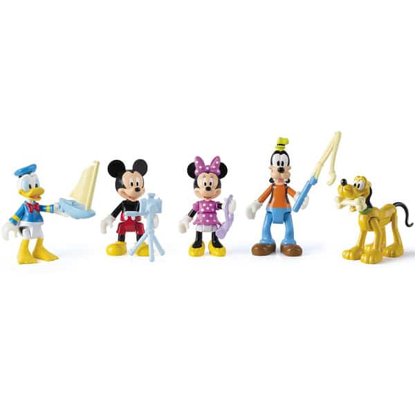 Pack de 5 figurines de mickey et ses amis