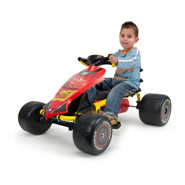 Go Kart à pédales Cars Injusa King Jouet, Voitures à pédales Injusa Sport et Jeux de plein air