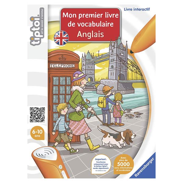 Tiptoi 1er livre anglais