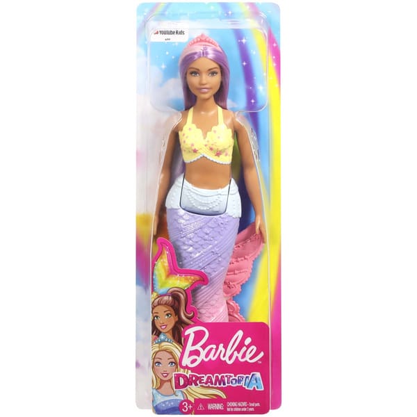 barbie sirene violette