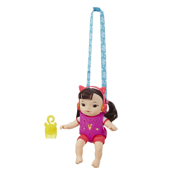 Poupon Brun Et Porte Bebe Littles Baby Alive Baby Alive King Jouet Poupons Bebes Baby Alive Poupees Peluches