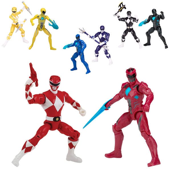 figurine power rangers