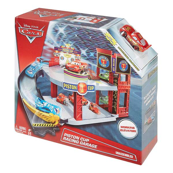 Garage Cars piston cup Mattel King Jouet, Garages et circuits Mattel