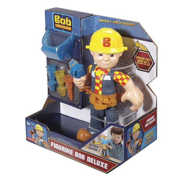 Figurine Deluxe Bob Le Bricoleur Fisher Price King Jouet Figurines Fisher Price Jeux D Imitation Mondes Imaginaires