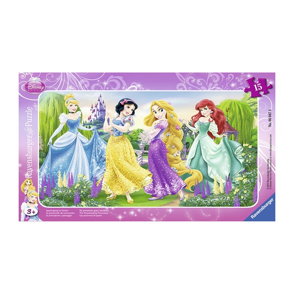 Disney Princesses-Puzzle de 15 pièces