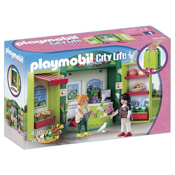 5639- Coffre Fleuriste Playmobil