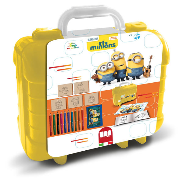 Valisette tampons Minions Multiprint King Jouet, Dessin et peinture Multiprint Jeux créatifs