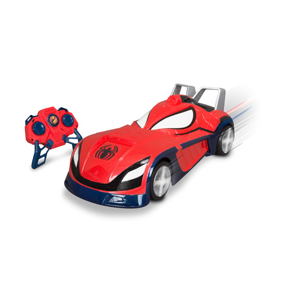 voiture spiderman radiocommandée hero racers nikko : king jouet
