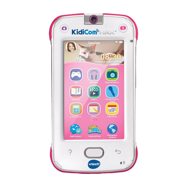 Etui enfant VTECH de protection KidiCom Max Rose