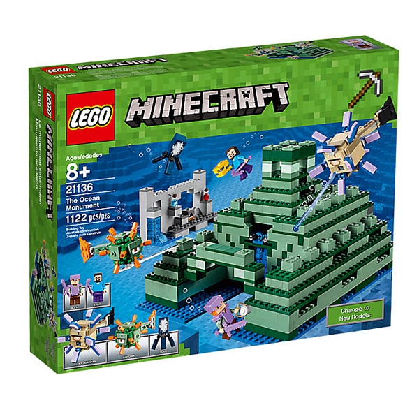 21136 - LEGO® MINECRAFT - Le monument sous-marin LEGO 