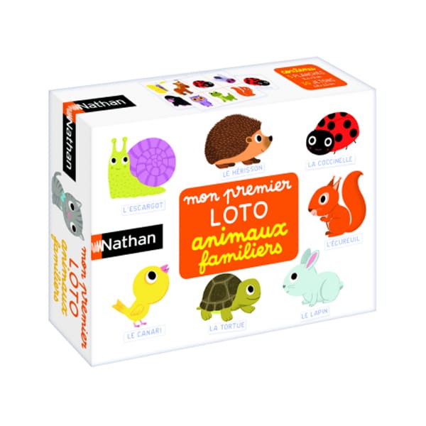 Mon Premier Loto Des Animaux Familiers Nathan Jeux King Jouet Activites D Eveil Nathan Jeux Jeux D Eveil