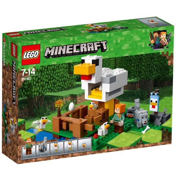 21140 - LEGO® MINECRAFT - Le poulailler LEGO : King Jouet 