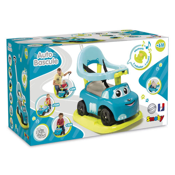 porteur auto bascule smoby