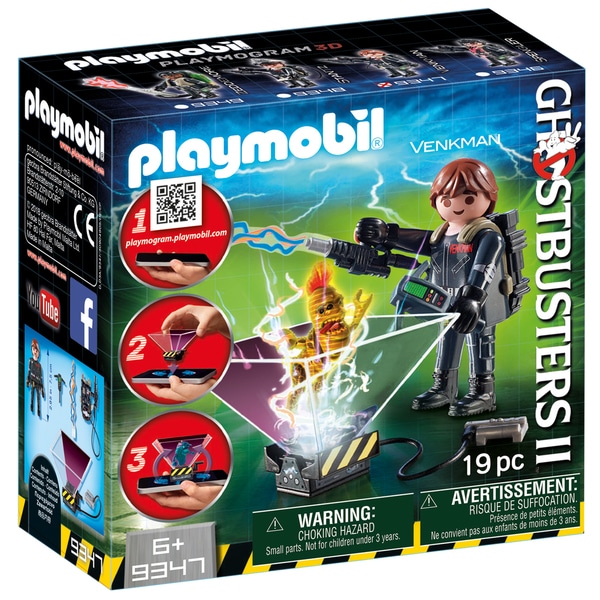 9347-Playmobil Ghostbuster Peter Venkman