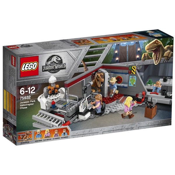 75932 - LEGO® Jurassic World La poursuite du Vélociraptor Jurassic Park