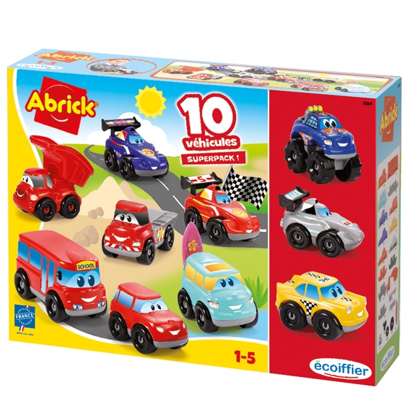 Coffret 10 véhicules Fast Car