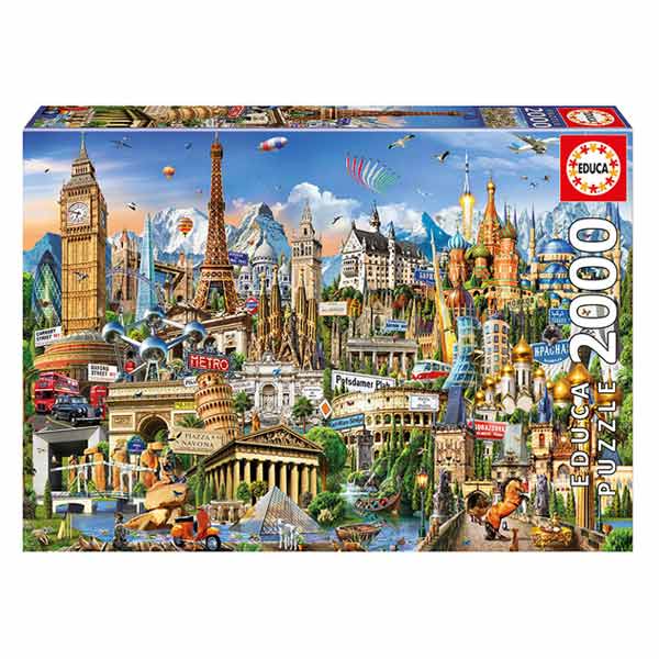 King jouet puzzle 2000 pièces Clearance
