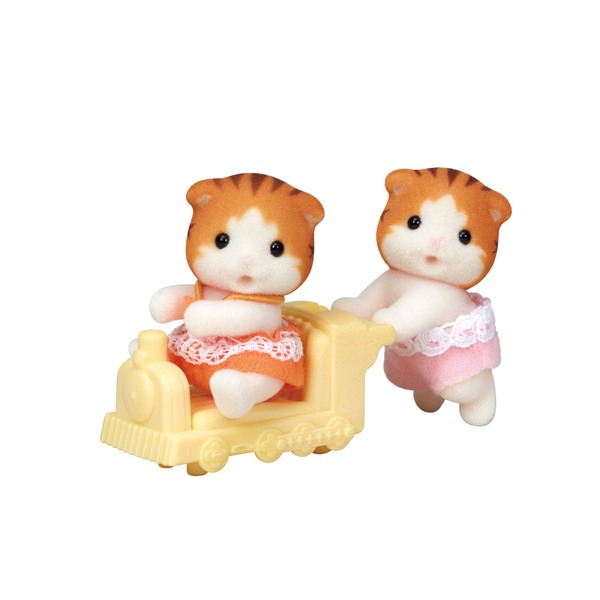 Sylvanian Families 5423 Les Jumeaux Chat Roux Sylvanian Families King Jouet Figurines Sylvanian Families Jeux D Imitation Mondes Imaginaires