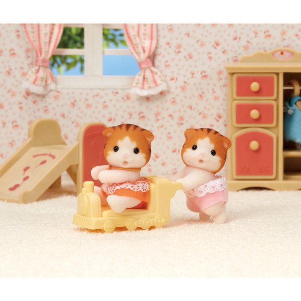 Sylvanian Families 5423 Les Jumeaux Chat Roux Sylvanian Families King Jouet Figurines Sylvanian Families Jeux D Imitation Mondes Imaginaires