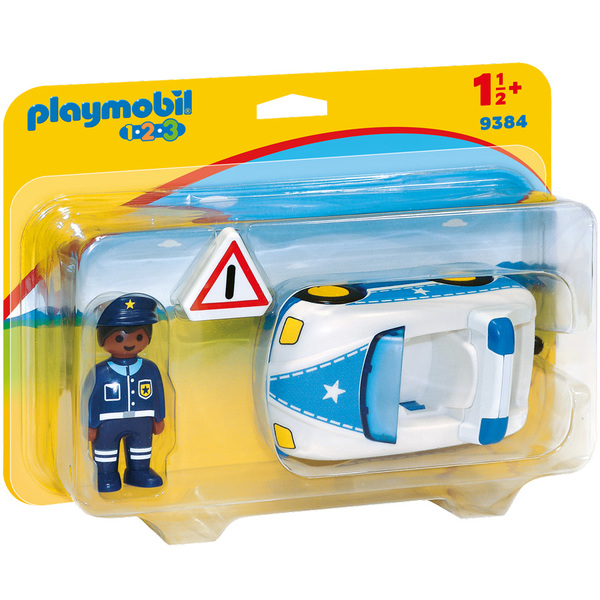 9384 - Playmobil 1.2.3 Voiture de police