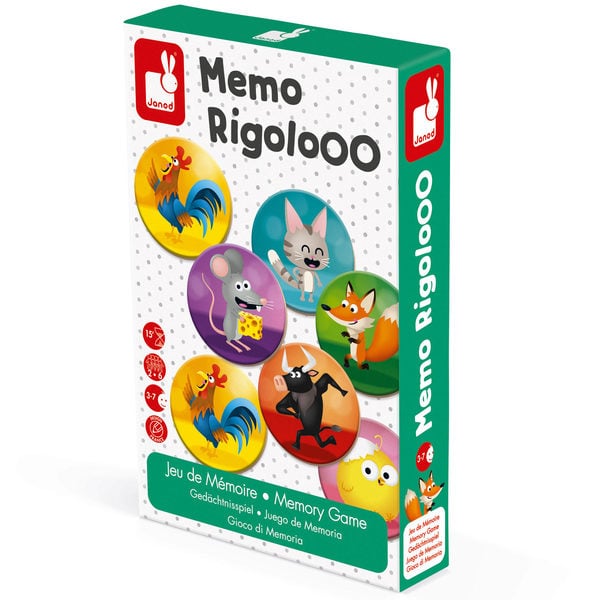 Jeu de mémoire Mémo Rigolooo