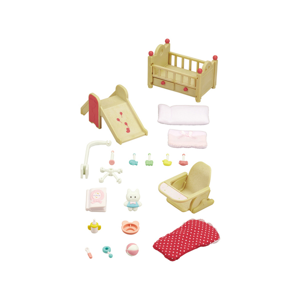 Sylvanian Families 5036 Set Chambre Bebe Sylvanian Families King Jouet Figurines Sylvanian Families Jeux D Imitation Mondes Imaginaires