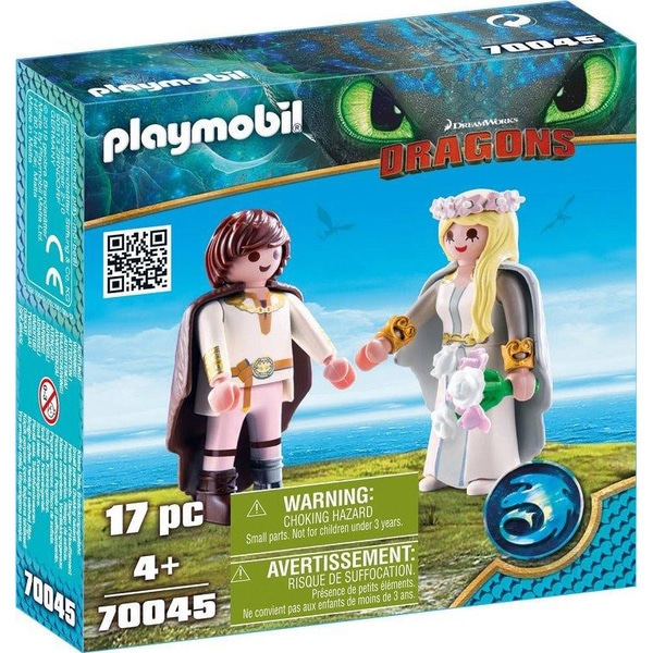 70045 - Playmobil Dragons 3 - Astrid et Harold