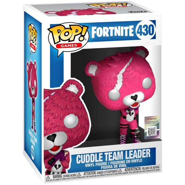 funko pop fortnite cuddle team leader - fortnite jouet