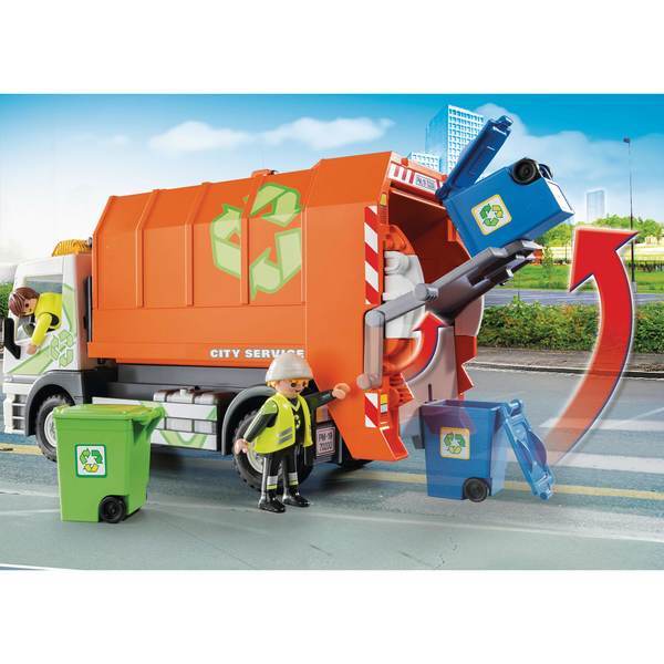 camion poubelle playmobil king jouet