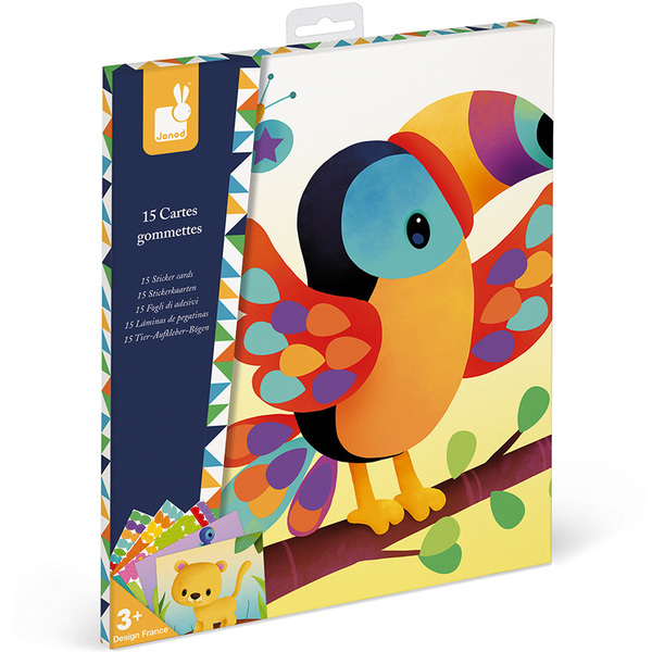 Kit créatif cartes gommettes