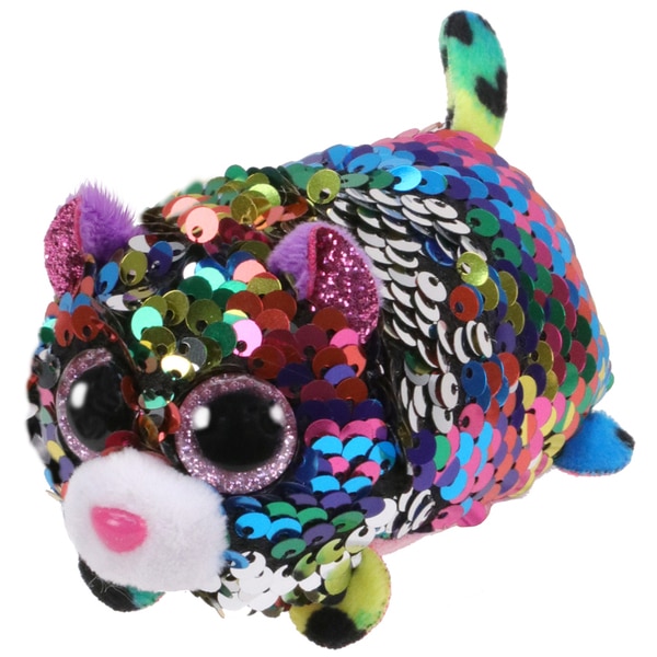 Teeny Ty Sequins Peluche Dotty Le Leopard 8 Cm Ty King Jouet Peluches Ty Poupees Peluches