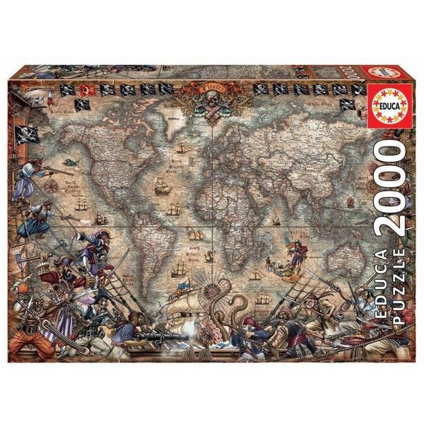 Puzzle 2000pièces Pirates