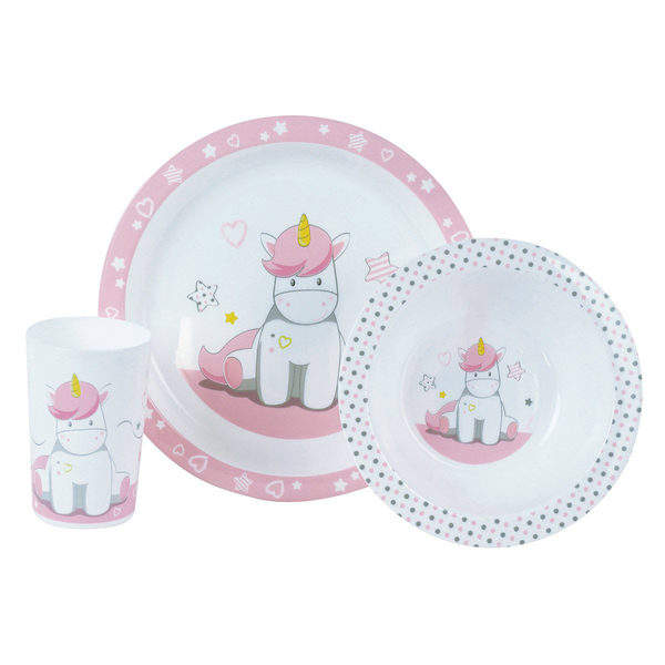 Coffret Repas 3 Pieces Licorne Fun House King Jouet Cuisine Et Dinette Fun House Jeux D Imitation Mondes Imaginaires