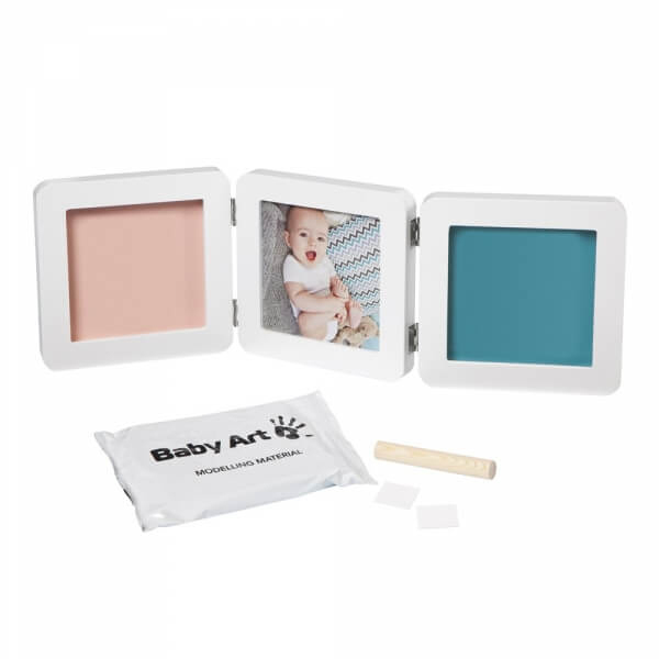 Cadre Empreinte Bebe My Baby Touch Blanc Baby Art King Jouet Coffret Cadeaux Naissance Baby Art Jeux D Eveil