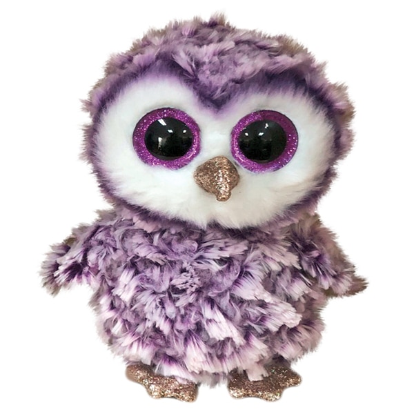 Peluche Beanie Boo's - Moonlight la chouette 15 cm