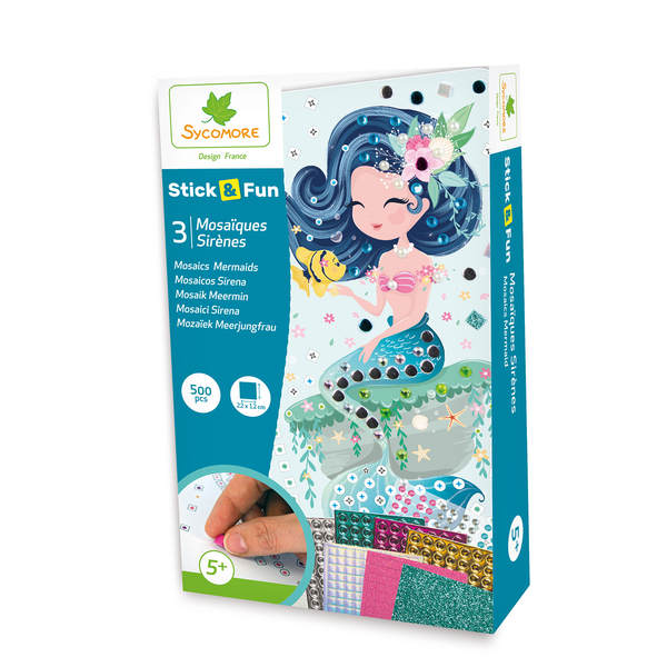 Sycomore Mosaïques Autocollantes pour Enfants 5 Tableaux Sycomore Mosaïques Autocollantes pour Enfants 5 Tableaux