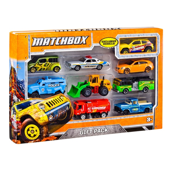 Coffret 9 véhicules Matchbox