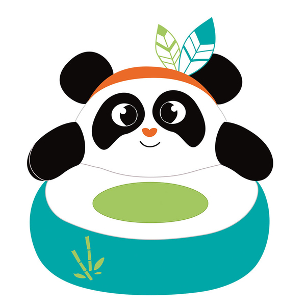 Panda Fauteuil Peluche Fun House King Jouet Decoration De La Chambre Fun House Fetes Deco Mode Enfants