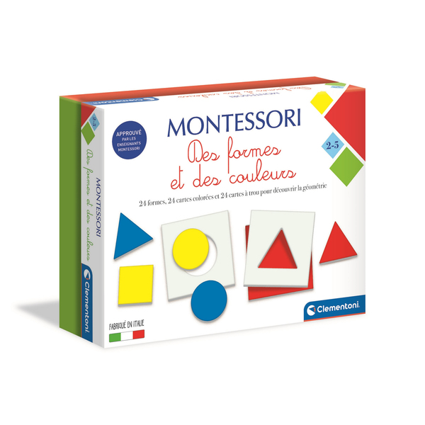 Montessori les formes et les couleurs