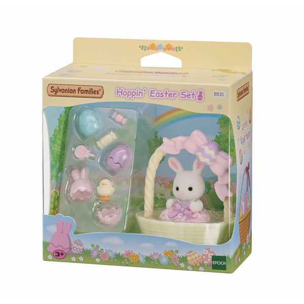 Sylvanian Families 5531 Le Coffret De Paques Et Bebe Lapin Blanc Sylvanian Families King Jouet Heros Univers Sylvanian Families Jeux D Imitation Mondes Imaginaires