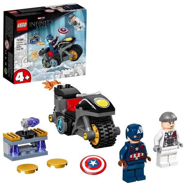 76189 - LEGO® Marvel Super Heroes - L’affrontement entre Captain America et Hydra