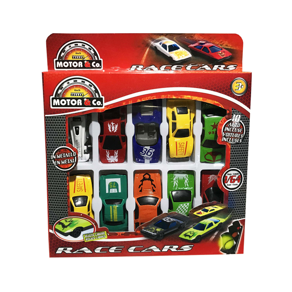 Pack De 5 Voitures Hot Wheels - Série Track Builder + 1 Carte Exclusive Tigre - Miniatures Pour Circuit - Enfant 3 Ans Et Plus